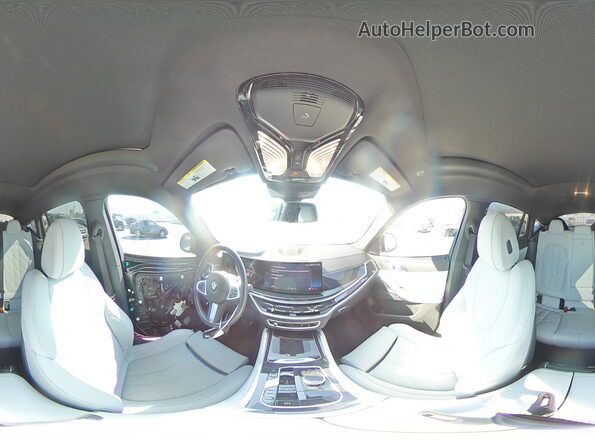 5UX33EX01R9S62253 2024 BMW X6 Черный Панорамный вид салона 360°