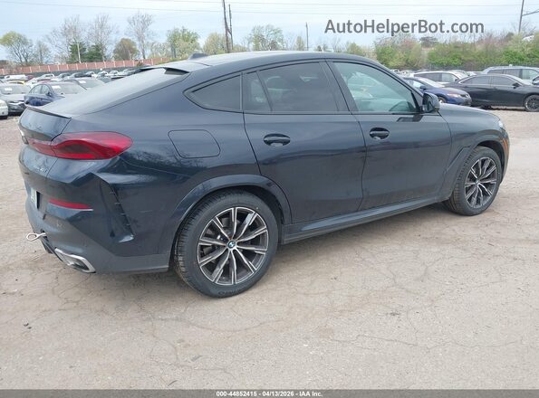 5UX33EX02S9X22929 2025 BMW X6 Черный Задняя правая четверть