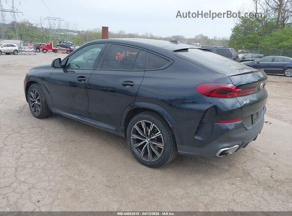 5UX33EX02S9X22929 2025 BMW X6 Черный Задняя левая четверть