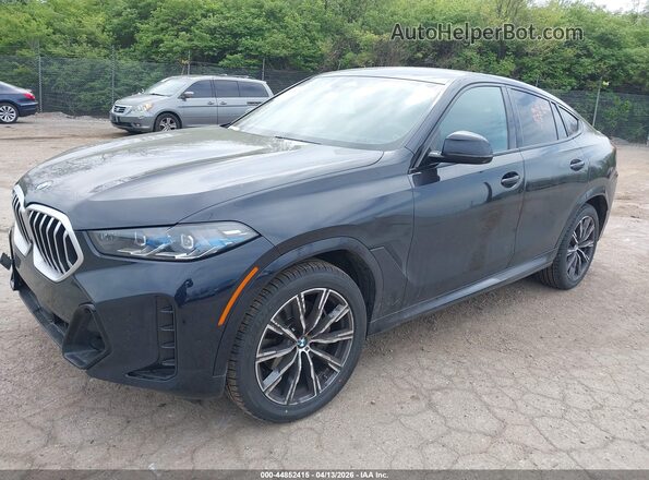 5UX33EX02S9X22929 2025 BMW X6 Черный Передняя левая четверть