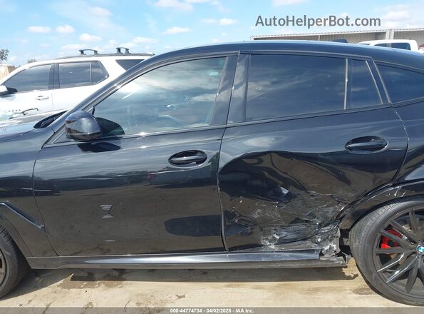 5UX33EX02S9X27273 2025 BMW X6 Черный Панорамный вид салона 360°