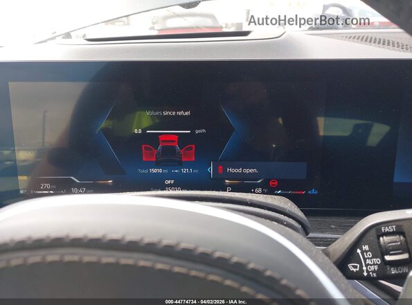 5UX33EX02S9X27273 2025 BMW X6 Черный Вид задних сидений
