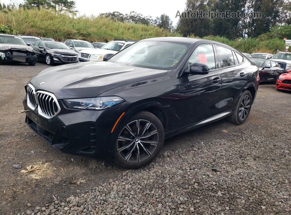 5UX33EX02S9X29007 2025 BMW X6 Черный 