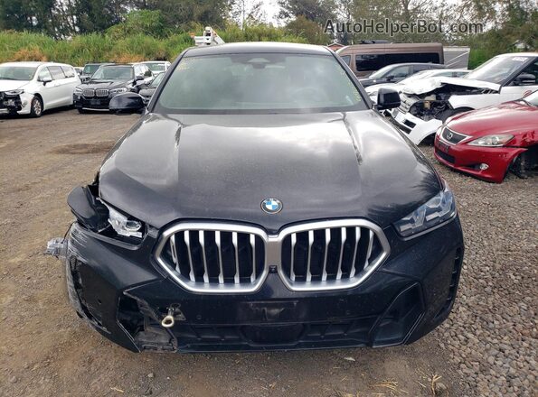 5UX33EX02S9X29007 2025 BMW X6 Черный Вид спереди
