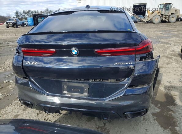 5UX33EX08R9T65475 2024 BMW X6 Черный Вид сзади