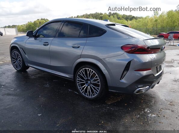 5UX33EX0XS9Z00795 2025 BMW X6 Gray Trasero izquierdo