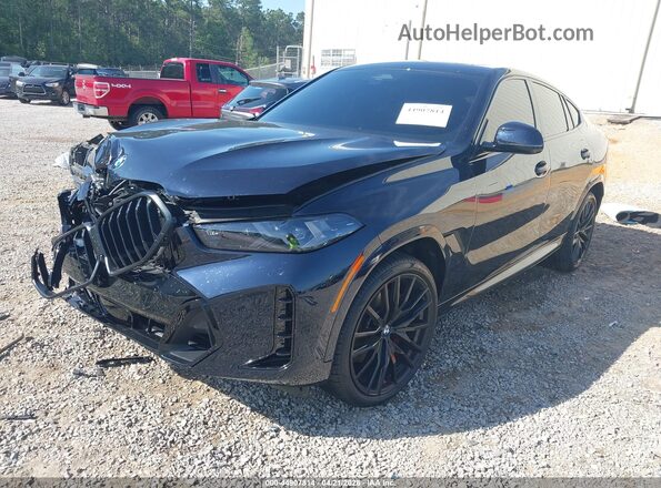 5UX33EX0XT9303101 2026 BMW X6 Black Передня ліва чверть