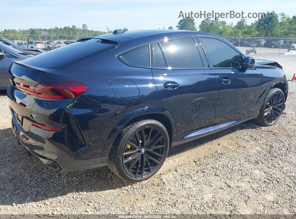 5UX33EX0XT9303101 2026 BMW X6 Black Задня права чверть