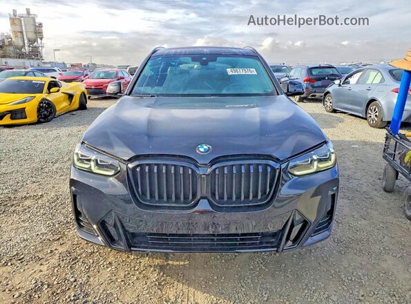 5UX43DP00P9P00630 2023 BMW X3 Черный Вид спереди