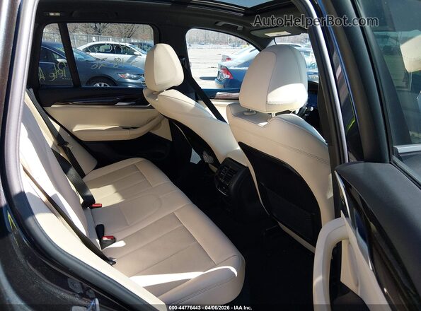 5UX43DP00P9R38753 2023 BMW X3 Gray VIN კოდის სტიკერის ხედი