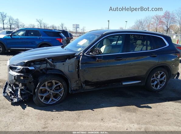5UX43DP00P9R38753 2023 BMW X3 Gray წინა ხედი