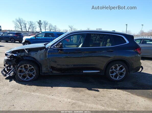 5UX43DP00P9R38753 2023 BMW X3 Gray სალონის 360-გრადუსიანი ხედი