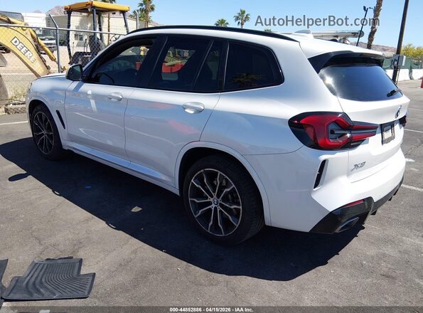 5UX43DP01P9P33880 2023 BMW X3 Белый Задняя левая четверть