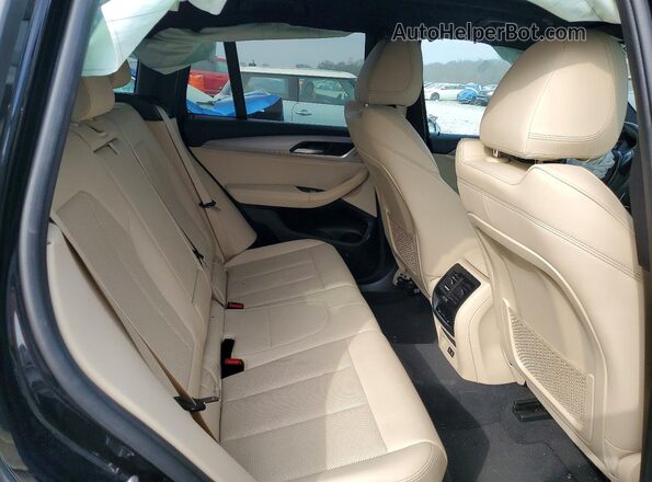 5UX43DP02N9J20003 2022 BMW X3 Black Вид задніх сидінь