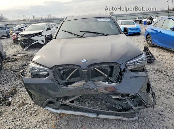 5UX43DP02N9J20003 2022 BMW X3 Black Вид спереду