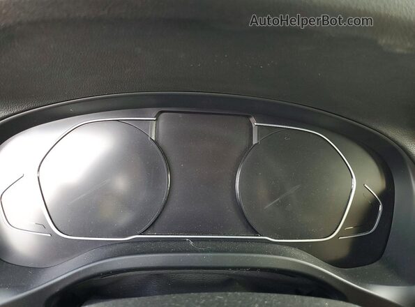 5UX43DP02N9J20003 2022 BMW X3 Black Вид щитка приладів