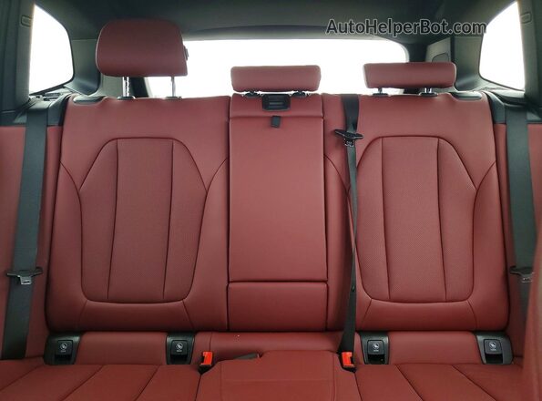 5UX43DP02P9S90543 2023 BMW X3 Black Widok tylnych siedzeń