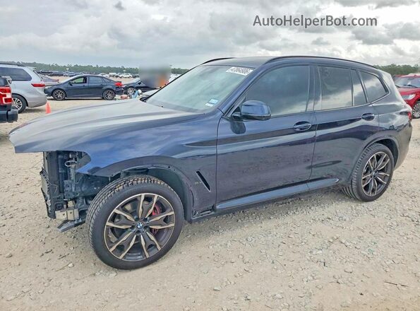 5UX43DP02P9S90543 2023 BMW X3 Black Przód lewy