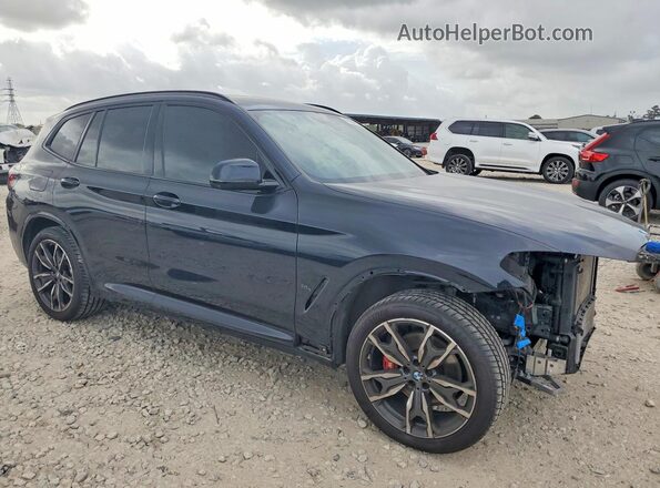 5UX43DP02P9S90543 2023 BMW X3 Black Przód prawy