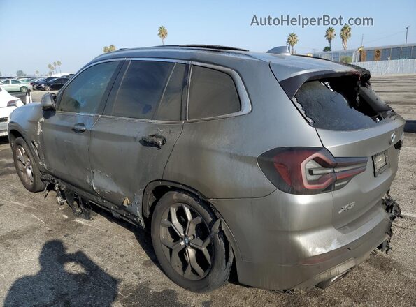 5UX43DP02P9T28093 2023 BMW X3 Gray Задня ліва чверть
