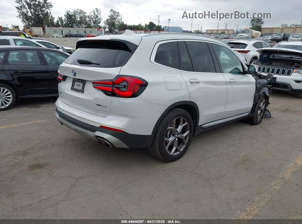 5UX43DP03P9P33850 2023 BMW X3 Белый Задняя правая четверть