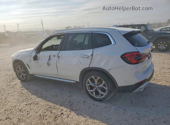5UX43DP04P9N79875 2023 BMW X3 Белый Задняя левая четверть