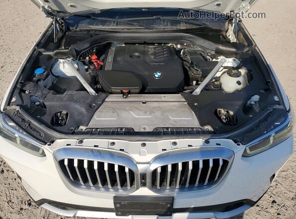 5UX43DP04P9N79875 2023 BMW X3 Белый Вид подкапотного пространства