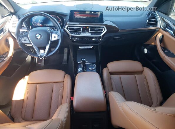 5UX43DP06R9U35635 2024 BMW X3 Черный Вид панели приборов