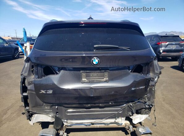 5UX43DP06R9U35635 2024 BMW X3 Черный Вид сзади