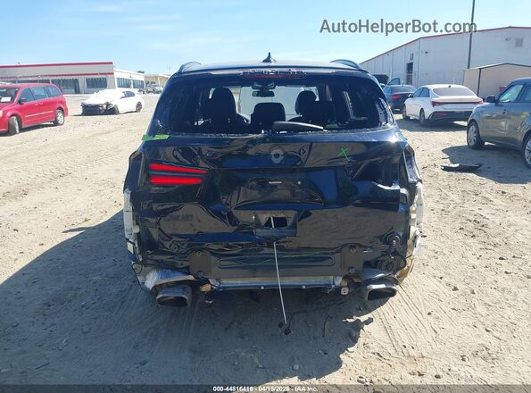 5UX43DP07N9N13947 2022 BMW X3 Black Вид спереду