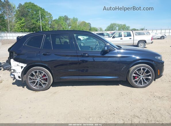 5UX43DP07N9N13947 2022 BMW X3 Black Панорамний вид салону 360°