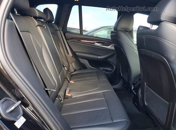 5UX43DP07P9P51929 2023 BMW X3 Черный Вид задней части салона