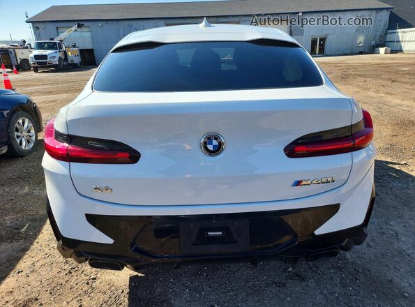 5UX43DT09P9R39485 2023 BMW X4 Белый Вид сзади