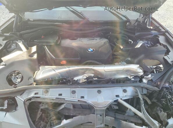 5UX53DP00R9T76487 2024 BMW X3 Silver Вид підкапотного простору