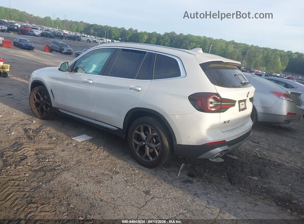 5UX53DP00R9W98661 2024 BMW X3 Белый Задняя левая четверть