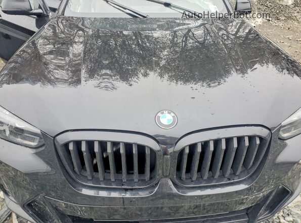 5UX53DP04R9T79375 2024 BMW X3 Черный Вид подкапотного пространства