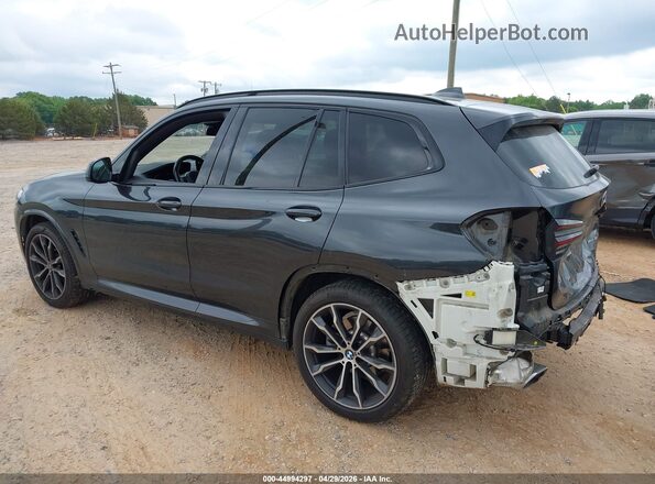 5UX53DP05N9K64438 2022 BMW X3 Серый Задняя левая четверть