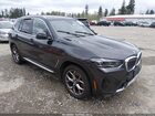 2022 Bmw X3 Xdrive30i Gray vin: 5UX53DP05N9M00700