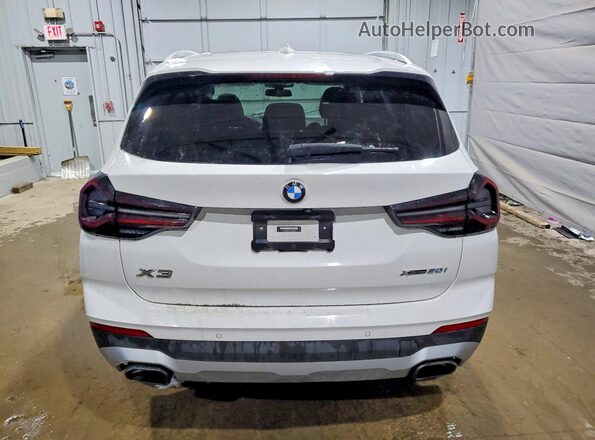 5UX53DP07N9K02555 2022 BMW X3 Белый Вид сзади