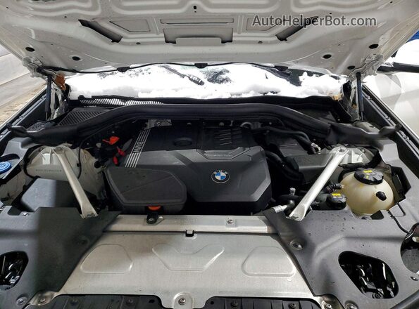 5UX53DP07N9K02555 2022 BMW X3 Белый Вид подкапотного пространства