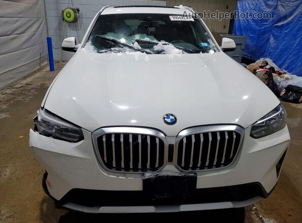 5UX53DP07N9K02555 2022 BMW X3 Белый Вид спереди
