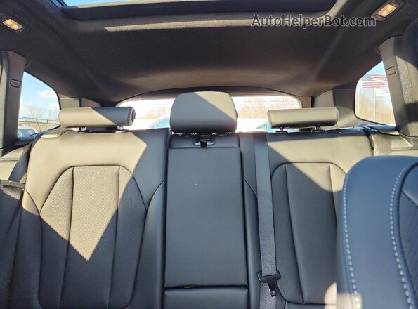 5UX53DP07N9M98757 2022 BMW X3 Blue უკანა სავარძლების ხედი