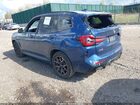 2024 Bmw X3 Xdrive30i Синий vin: 5UX53DP0XR9W38693