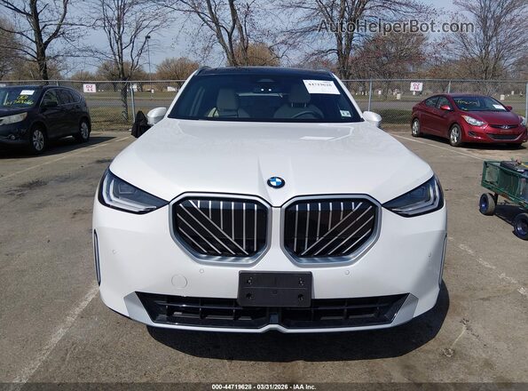 5UX53GP01S9049801 2025 BMW X3 Белый Вид щитка приборов