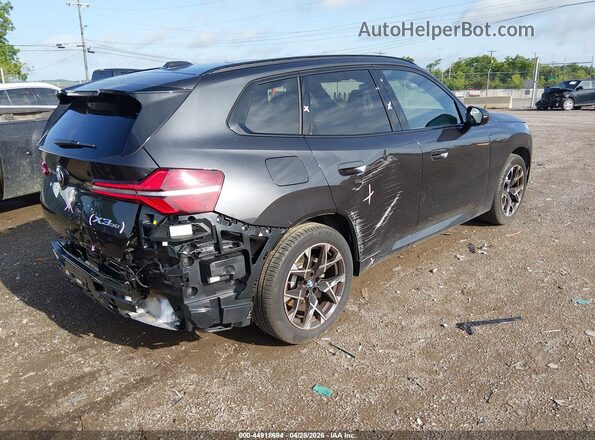 5UX53GP06S9Y56265 2025 BMW X3 Синий Задняя правая четверть