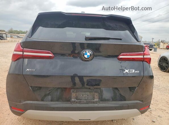 5UX53GP07S9132620 2025 BMW X3 Черный Вид сзади