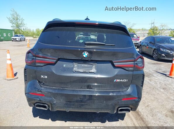 5UX83DP04R9V13055 2024 BMW X3 Black 