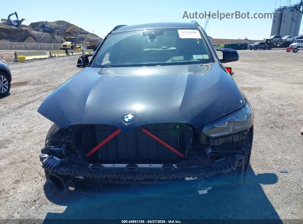 5UX83DP04R9V13055 2024 BMW X3 Black Widok zestawu wskaźników
