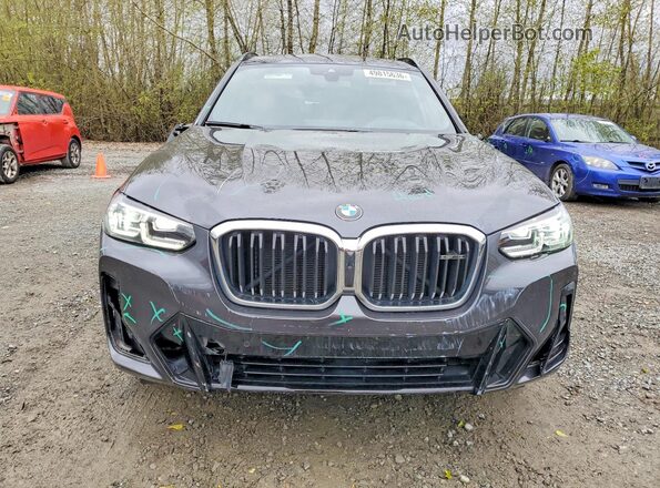 5UX83DP04R9W90415 2024 BMW X3 Угольный Вид спереди