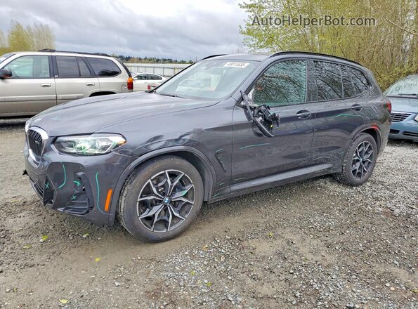 5UX83DP04R9W90415 2024 BMW X3 Угольный Передняя левая четверть